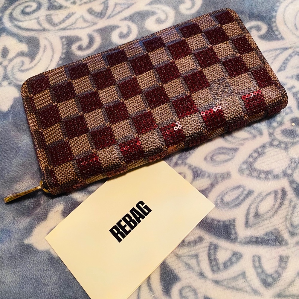 Louis Vuitton Damier Paillettes Sequin wallet - Picture 6 of 8